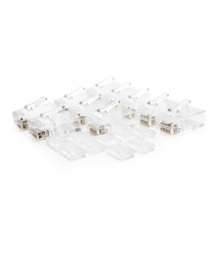 Conector rj45 categoria 6 utp nanocable 100 und.