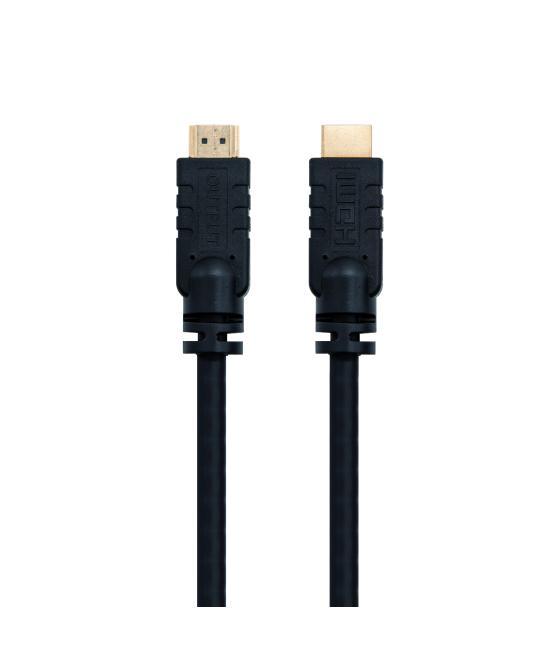 Cable hdmi alta velocidad nanocable 20m - macho - macho - negro