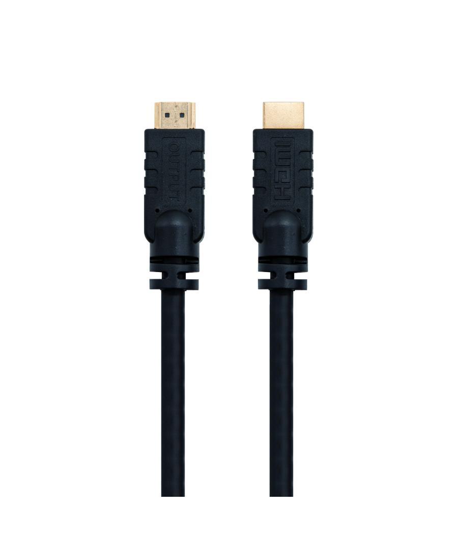 Cable hdmi alta velocidad nanocable 20m - macho - macho - negro