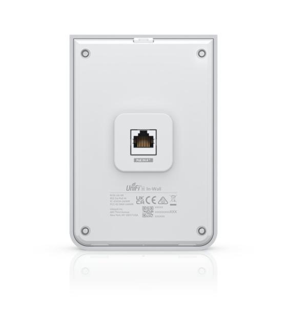 Punto acceso inalambrico ubiquiti u6 in - wall