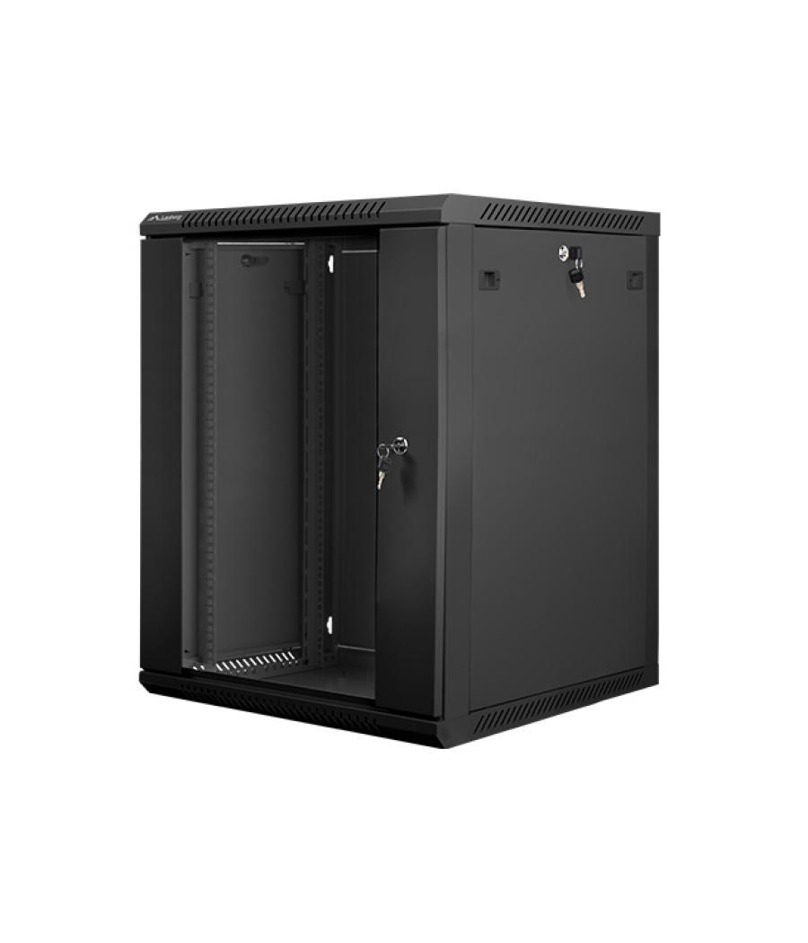 Armario lanberg 15u 600x600x774 auto ensamblado rack 19 hasta 60 kg negro