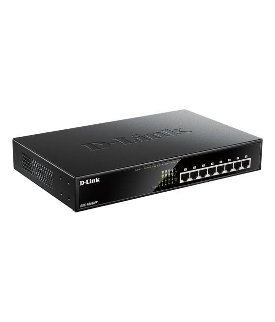 Switch d - link 8 puertos gigabit max poe