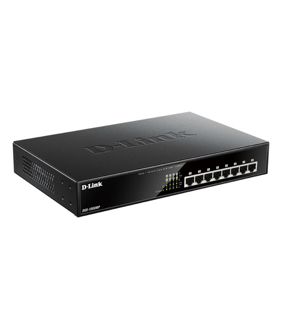 Switch d - link 8 puertos gigabit max poe