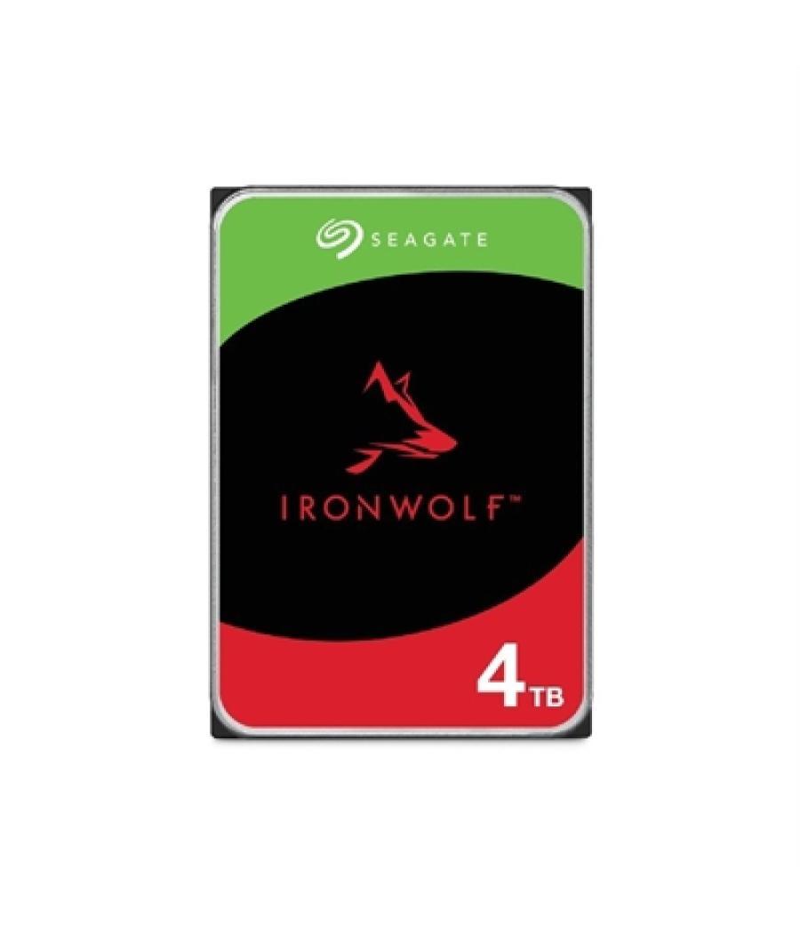 Disco duro interno hdd seagate ironwolf nas st4000vn006 4tb 3.5pulgadas 5400rpm - 256mb - sata 6gb - s