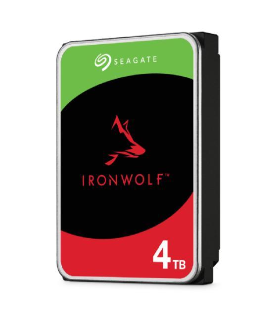 Disco duro interno hdd seagate ironwolf nas st4000vn006 4tb 3.5pulgadas 5400rpm - 256mb - sata 6gb - s