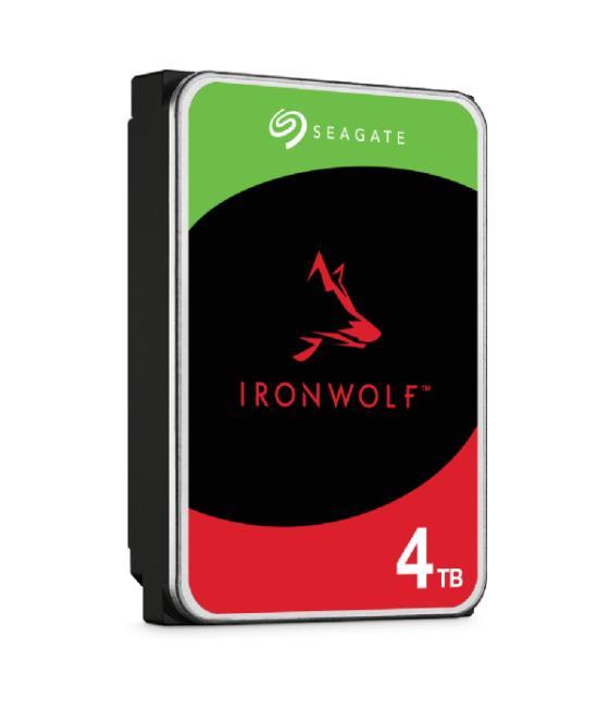 Disco duro interno hdd seagate ironwolf nas st4000vn006 4tb 3.5pulgadas 5400rpm - 256mb - sata 6gb - s