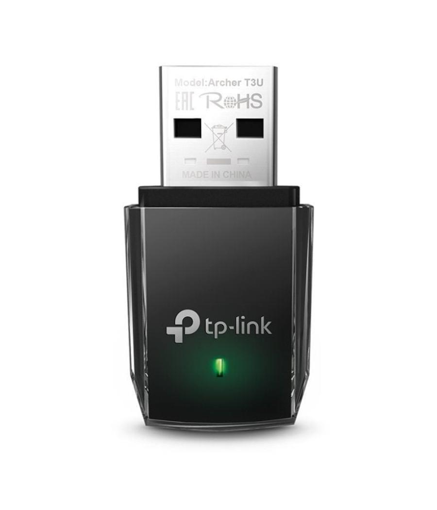 Mini adaptador usb - wifi tp-link archer t3u ac1300/ 1300mbps