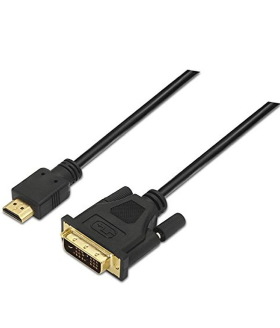 Cable hdmi nanocable 10.15.0503/ dvi macho - hdmi macho/ 3m/ negro