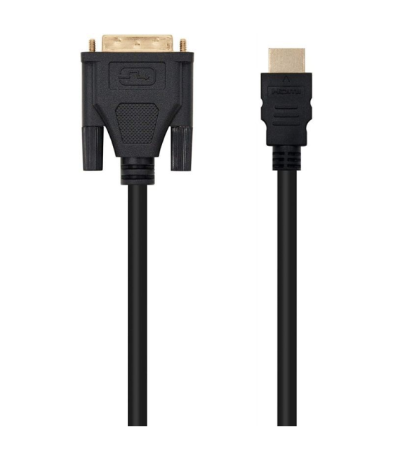 Cable hdmi nanocable 10.15.0503/ dvi macho - hdmi macho/ 3m/ negro