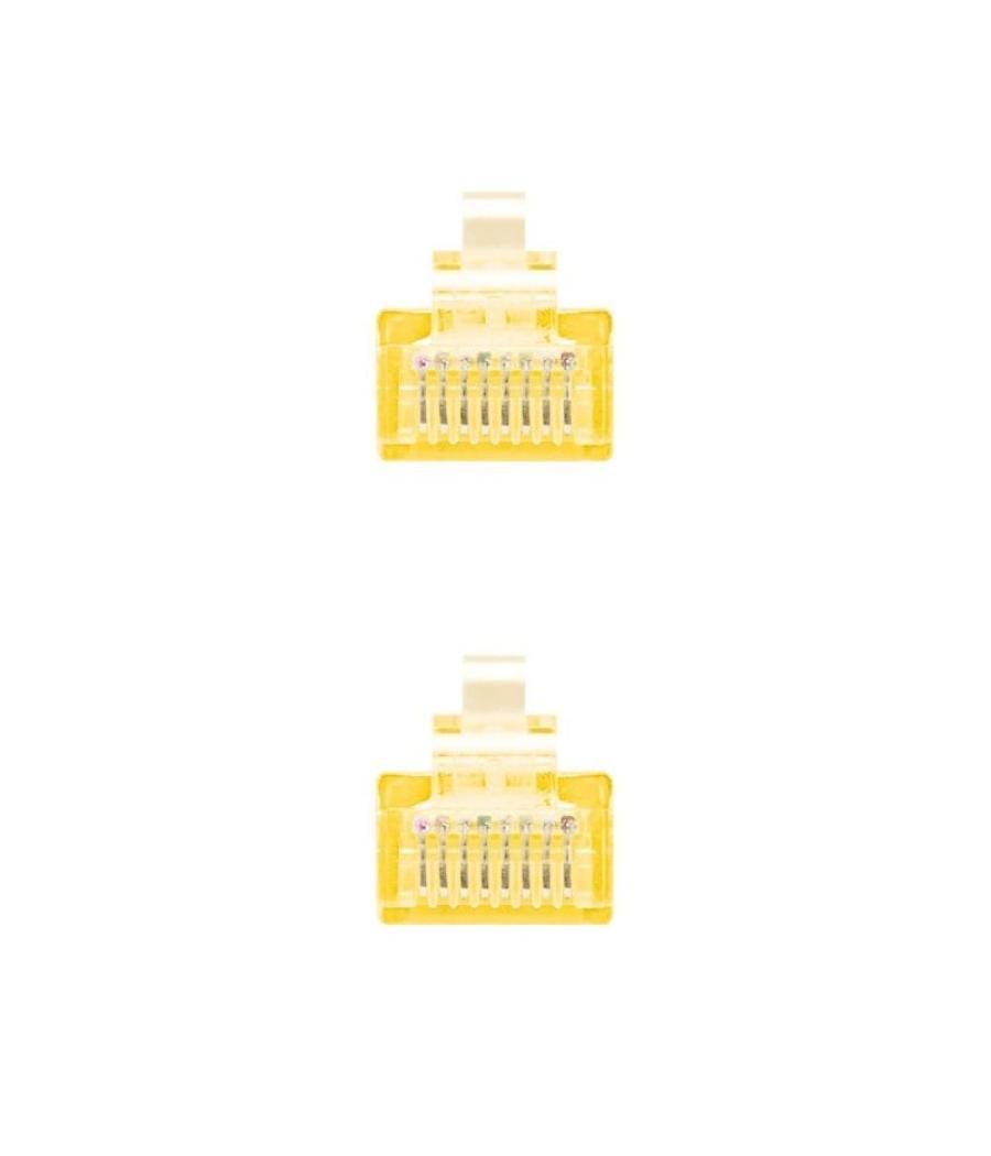 Cable de red rj45 utp nanocable 10.20.0403-y cat.6/ 3m/ amarillo