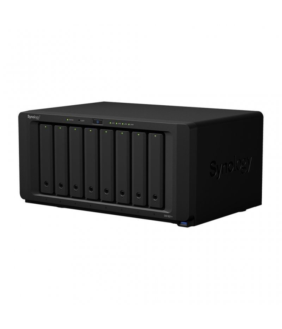 Nas synology diskstation ds1821+/ 8 bahías 3.5'- 2.5'/ 4gb ddr4/ formato torre