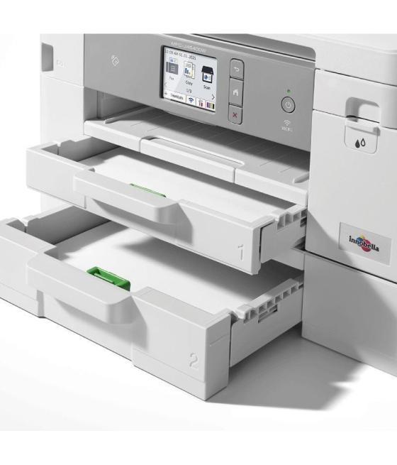 Multifunción brother mfc-j4540dwxl wifi/ fax/ dúplex/ pack impresora + consumibles xl/ blanca