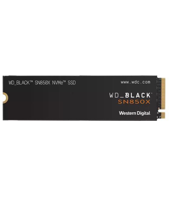 Disco m.2 2tb western digital black sn850x nvme pci 4.0-x4 (escritura 6600mbps) wds200t2x0e