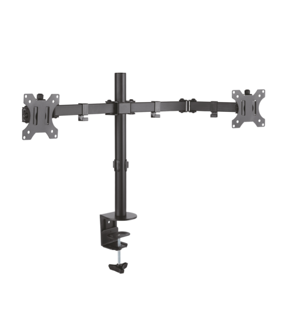 Soporte aisens mesa gira. incli. 2 monitor 8kg 3 pivotes 2 brazos 13-32 negro