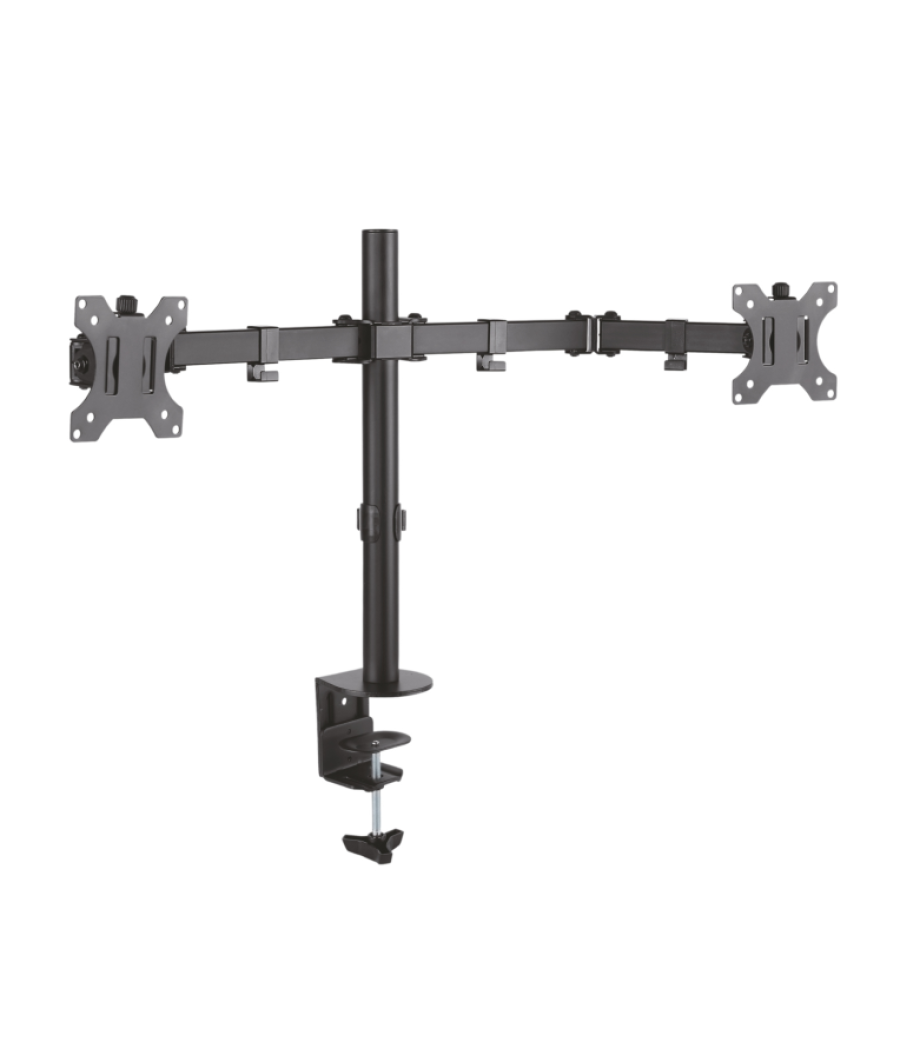 Soporte aisens mesa gira. incli. 2 monitor 8kg 3 pivotes 2 brazos 13-32 negro
