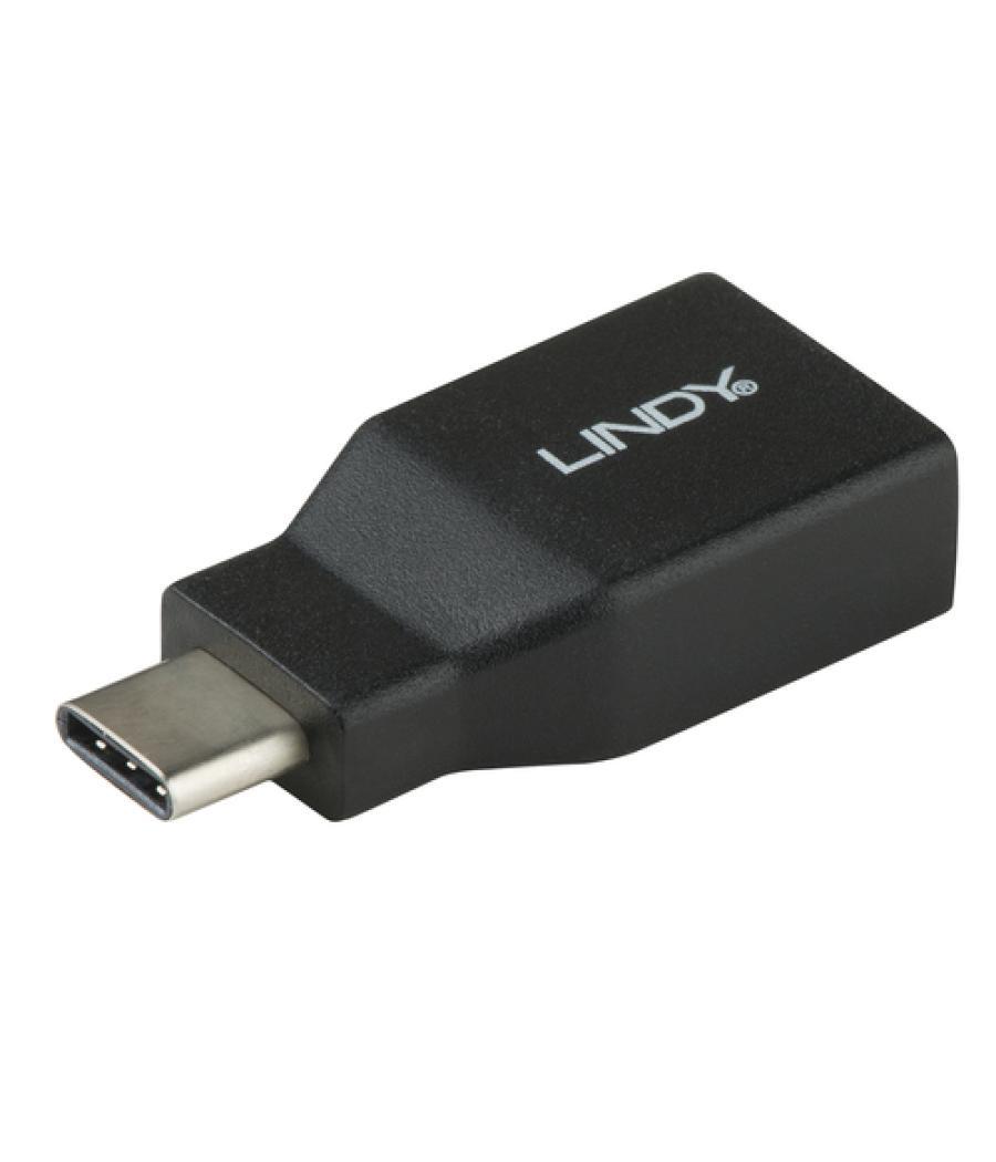 Lindy 41899 cambiador de género para cable USB 3.1-C USB 3.1-A Negro