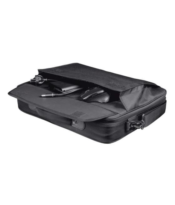 Trust Atlanta 40,6 cm (16") Maletín Negro