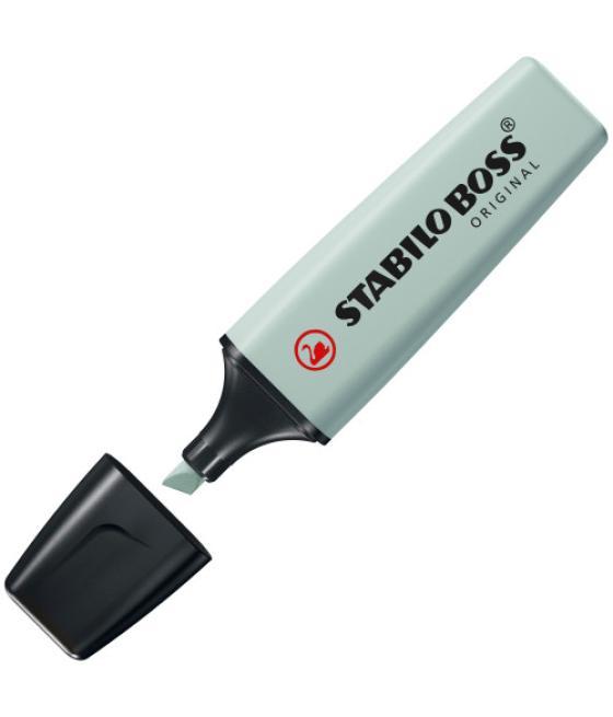 Stabilo boss original naturecolors marcador 4 pieza(s) punta de cincel beige, negro, verde, gris claro