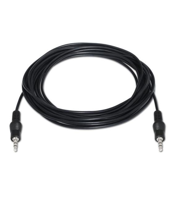 Cable audio estereo jack 3.5/m jack 3.5/m 5m nanocable