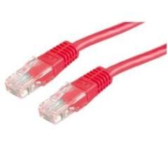 Cable red cat 6 utp 2m rojo - Imagen 1