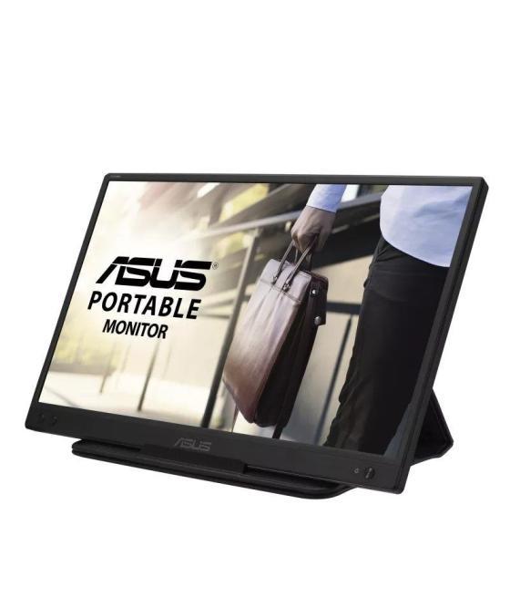 Monitor portátil asus zenscreen mb166c 15.6'/ full hd/ negro