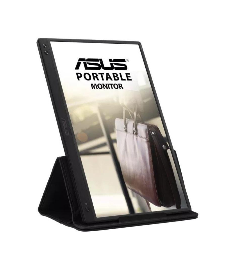 Monitor portátil asus zenscreen mb166c 15.6'/ full hd/ negro