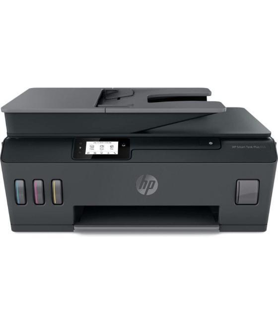 Multifunción recargable hp smart tank plus 655/ wifi/ fax/ negra