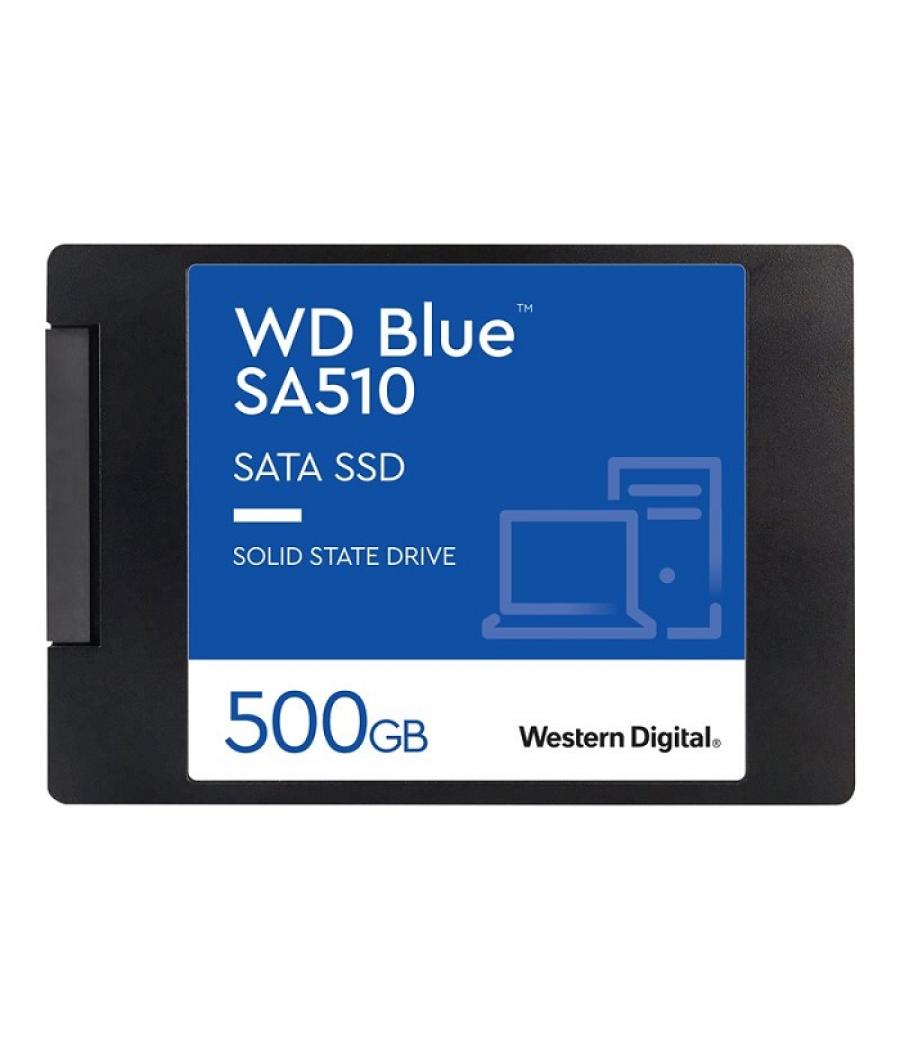 Disco ssd 500gb sata3 western digital blue sa510 sata 6gb/s (escritura 520mb/s) wds500g3b0a