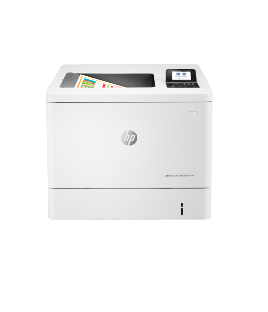Impresora hp color laserjet enterprise m554dn