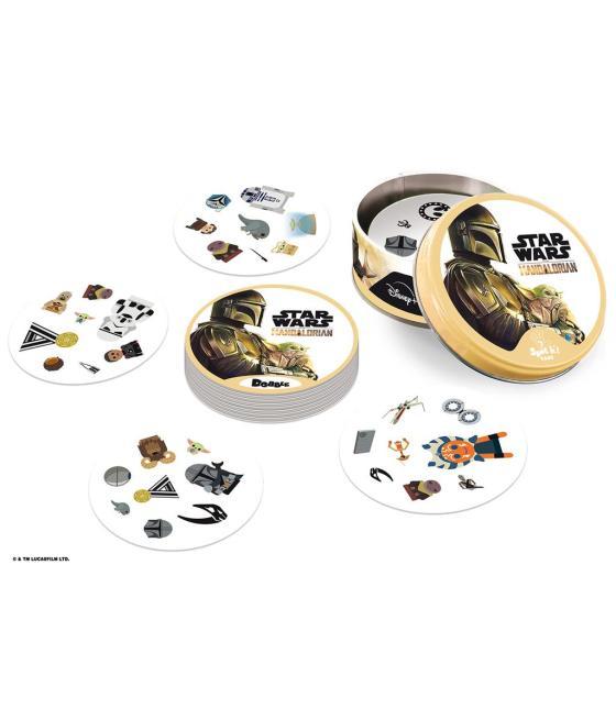 Juego de mesa dobble star wars mandalorian pegi 6