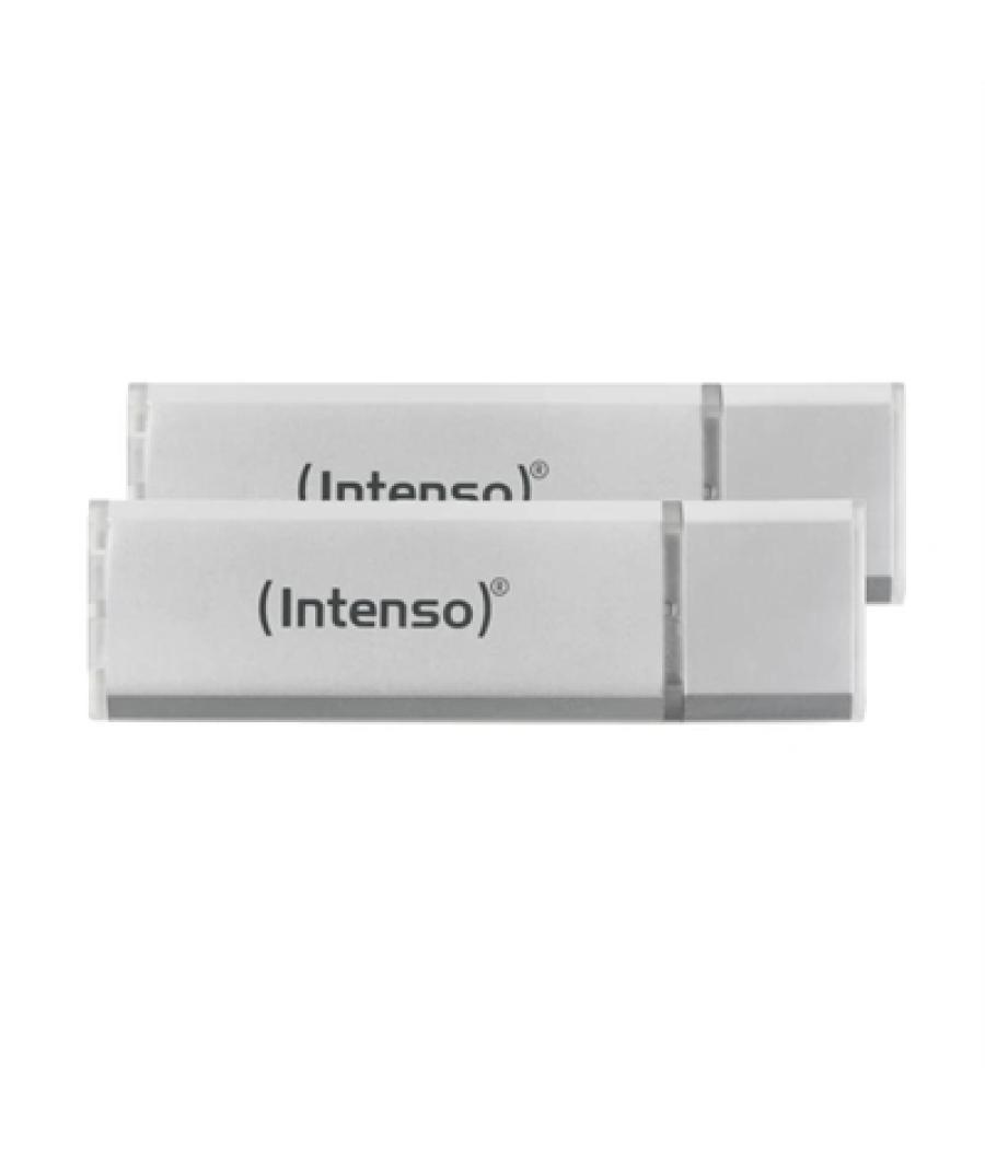 Memoria usb 3.2 intenso ultra 64gb pack 2 unidades