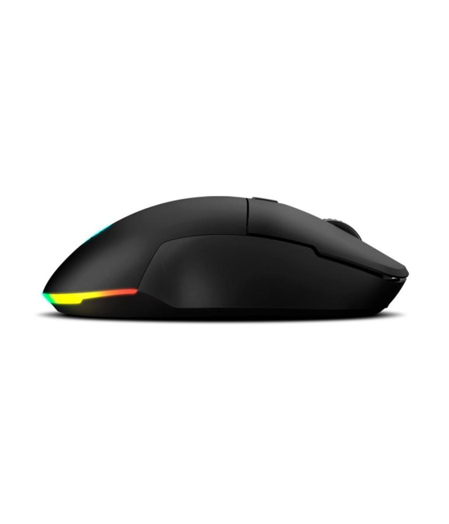 Raton inalambrico gaming krom komet rgb negro