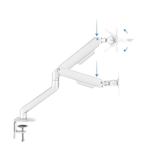 Soporte de mesa tv tooq 17 - 32pulgadas blanco