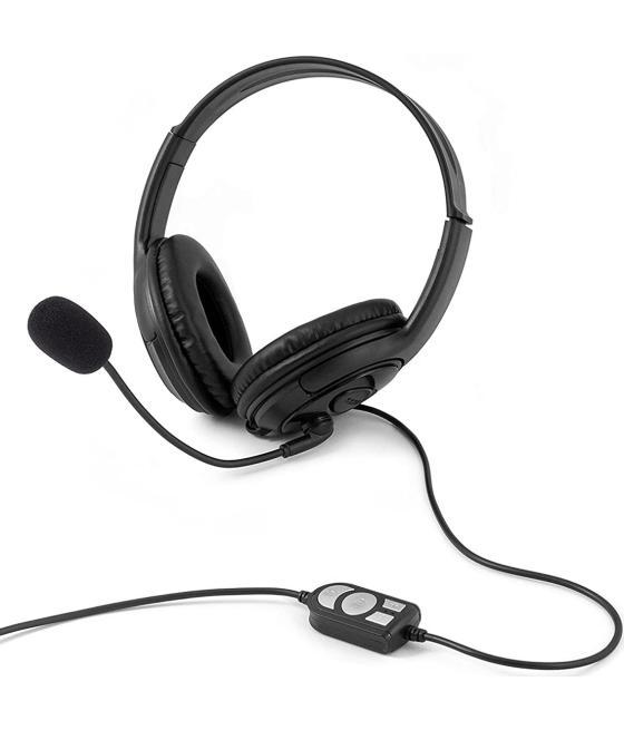 Auriculares con microfono coolbox coolchat usb