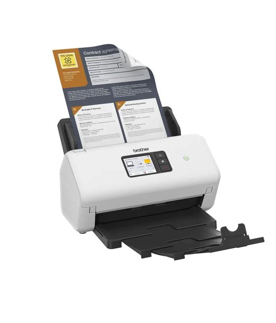 Escaner sobremesa brother ads - 4500w - 70ppm - duplex automatico - usb 3.0 - usb 2.0 - red - wifi - wifi direct - adf 60 hojas