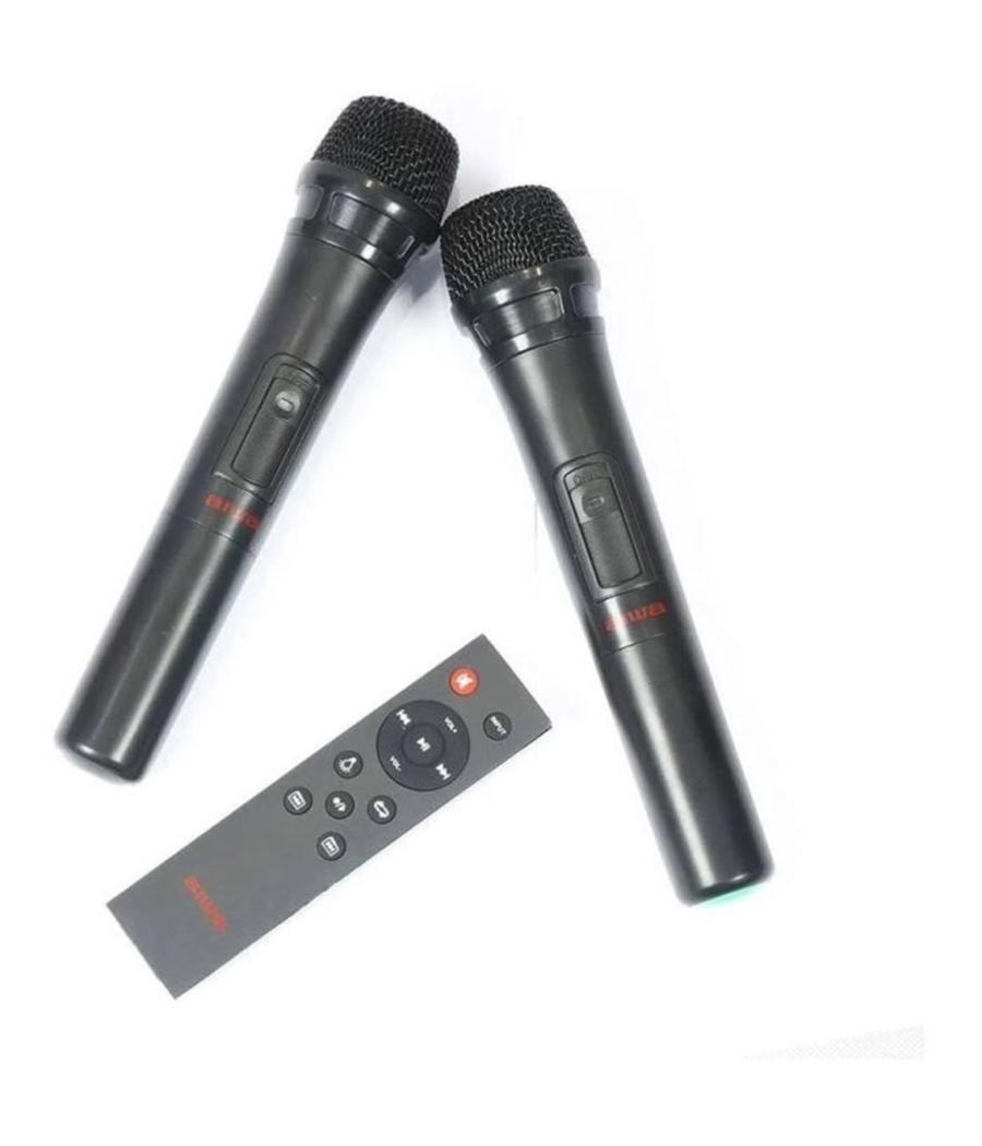 Altavoz trolley aiwa kbtus - 700 80w rms con karaoke 2 micros inalambricos