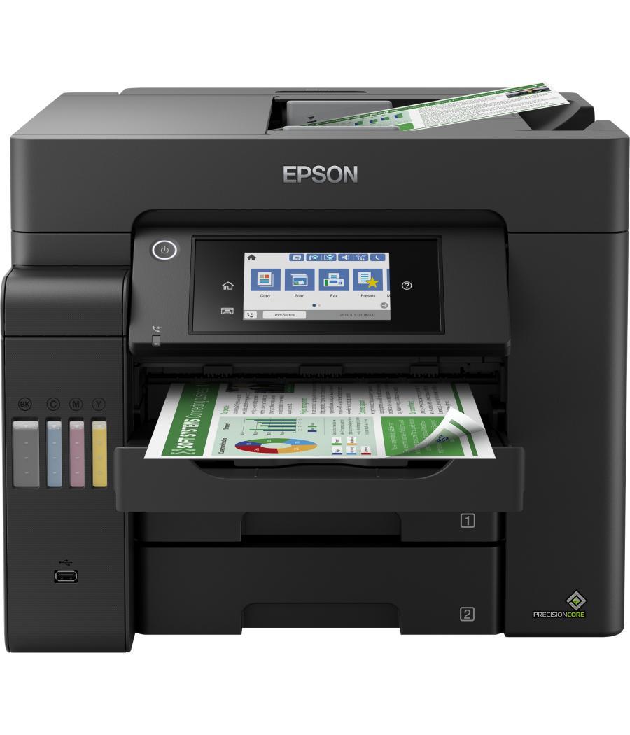 Multifunción inyección epson ecotank et - 5800 color wifi duplex fax