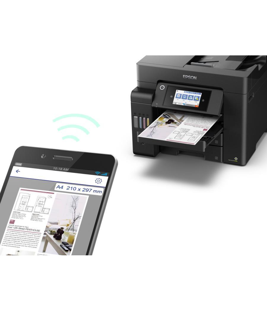 Multifunción inyección epson ecotank et - 5800 color wifi duplex fax