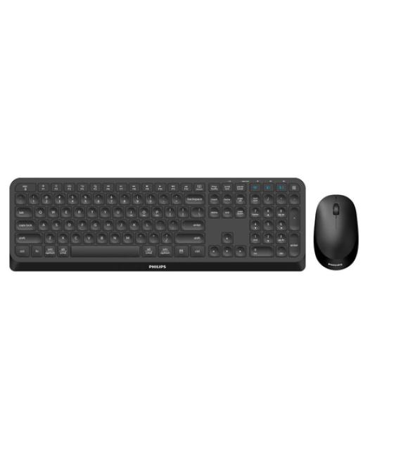 Philips 4000 series SPT6407B/16 teclado Ratón incluido RF Wireless + Bluetooth QWERTY Inglés Negro