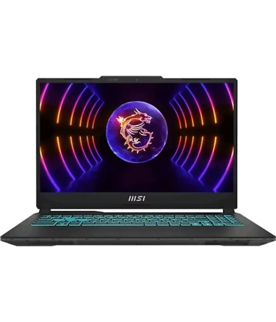 Msi portatil cyborg 15 a13vf-838xes. 15.6" fhd (1920*1080), 144hz. i5-13420h. rtx 4060, gddr6 8gb. ddr5 8gb*2. 512gb nvme pcie s