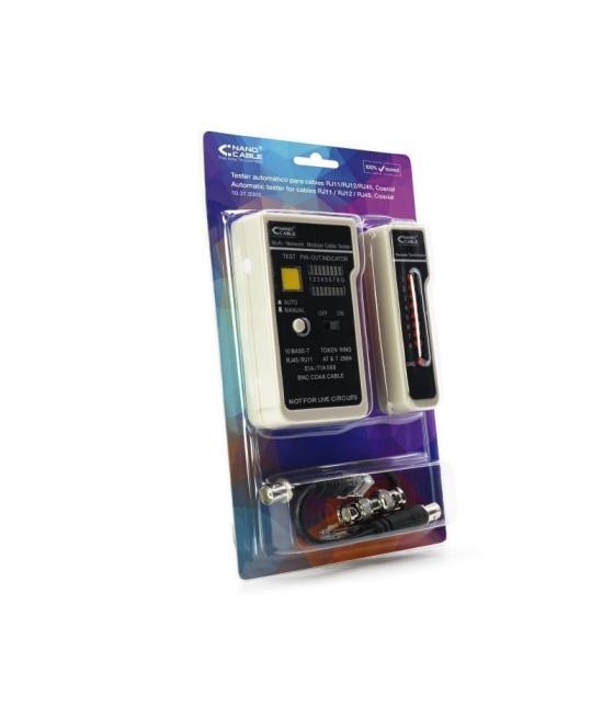 Tester nanocable 10.31.0303 para rj11-rj12-rj45