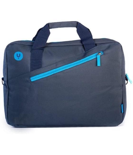 Maletín monray ginger para portátiles hasta 15.6'/ cinta para trolley/ azul