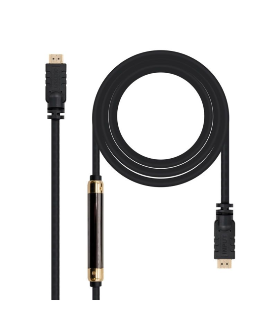 Cable hdmi 1.4 nanocable 10.15.1825/ hdmi macho - hdmi macho/ 25m/ negro