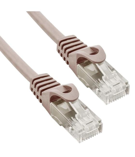 Cable de red rj45 utp phasak phk 1652 cat.6/ 25cm/ gris