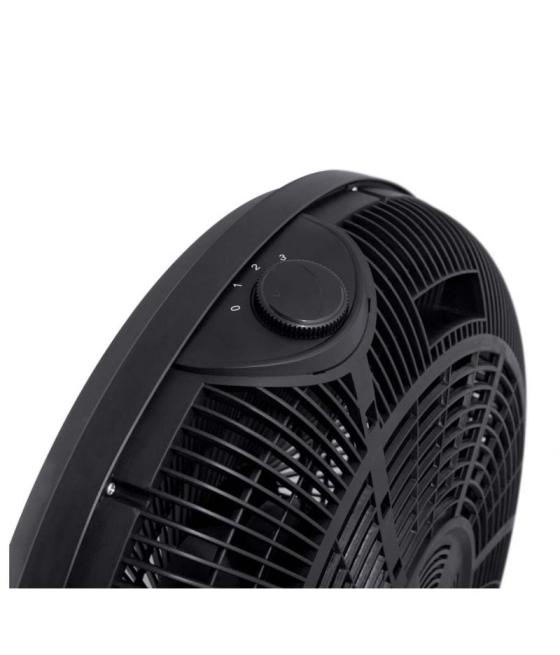 Ventilador de suelo orbegozo power fan bf 0150/ 80w/ 5 aspas 50cm/ 3 velocidades
