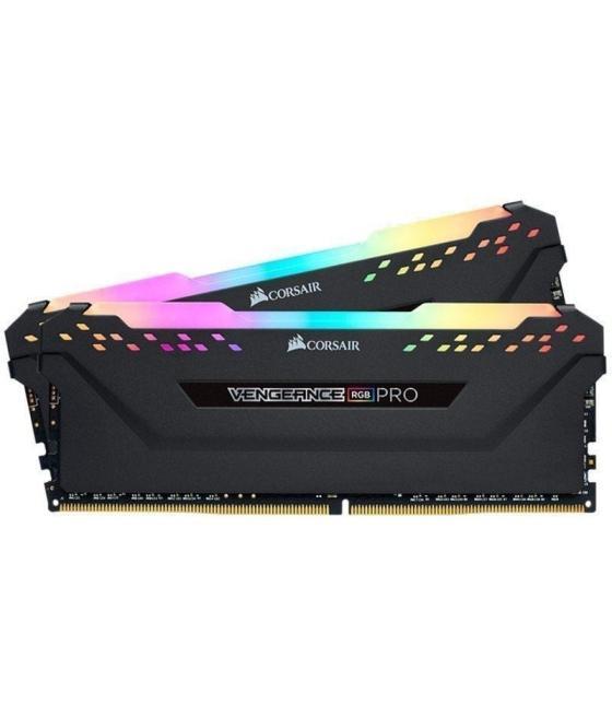 Memoria ram corsair vengeance rgb pro 2 x 16gb/ ddr4/ 3200mhz/ 1.35v/ cl16/ dimm