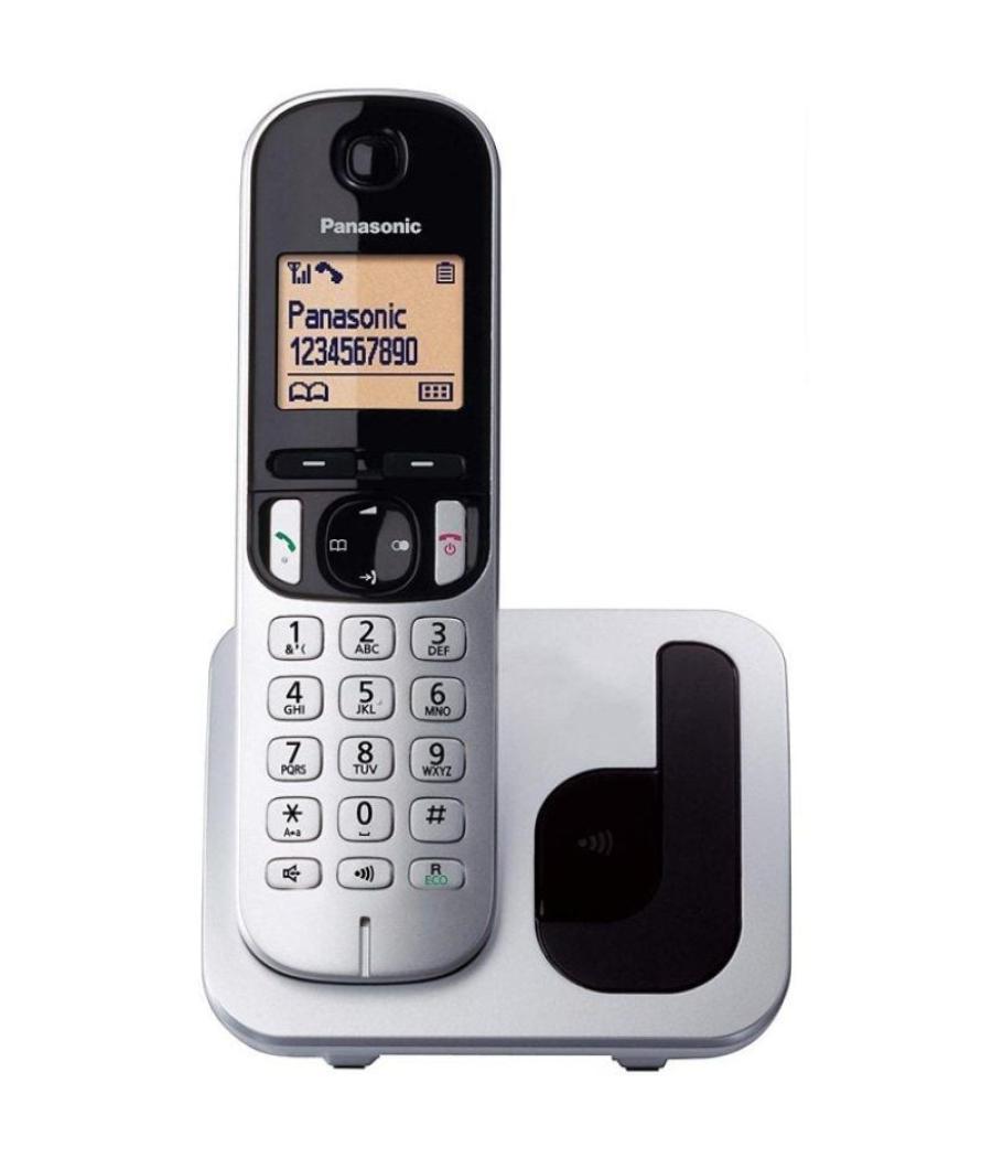 Teléfono inalámbrico panasonic kx-tgc210sp/ plata