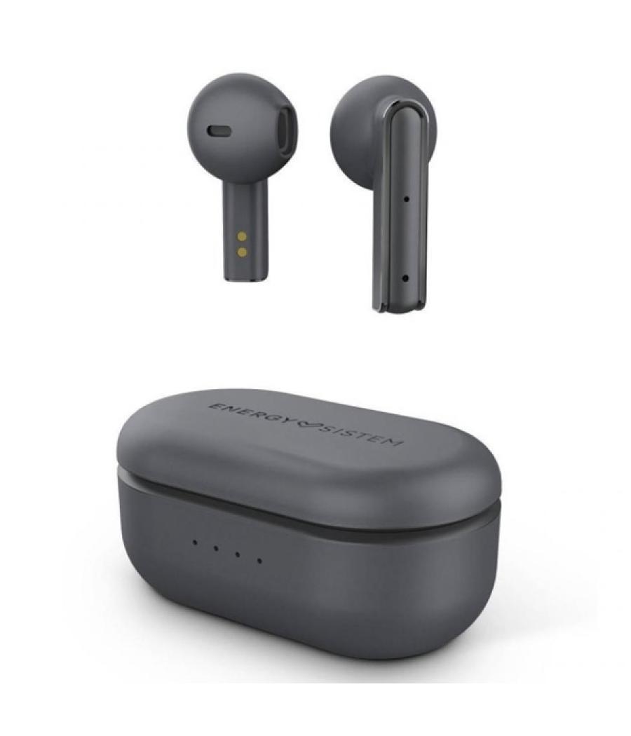 Auricular bluetooth energy sistem style 4 true wireless stone esmart connect y voice assistant, caja de carga,