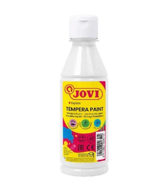 Jovi témpera líquida botella de 250ml blanco