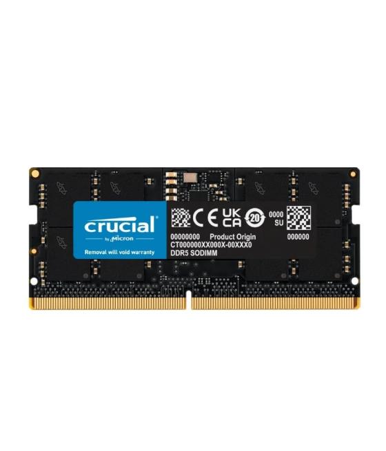 Crucial ct16g48c40s5 16gb sodimm cl40 4800mhz ddr5